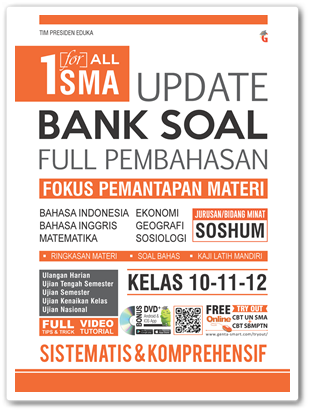 Buku One For All Update Bank Soal SMA SOSHUM
