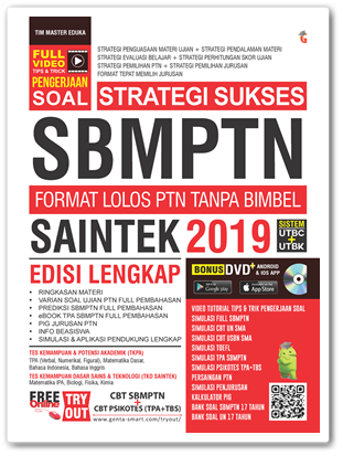 Buku Strategi Sukses SBMPTN 2019 SAINTEK